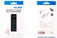 HUB DE EXPANSION ELBE HUB-401 A PUERTOS USB 3.0
