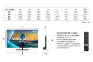 TV PHILIPS 65%%%quot; 65OLED820 UHD OLED GOOGLETV AMB 120