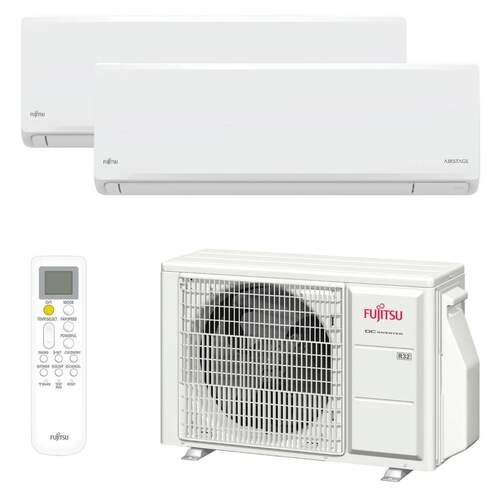Kit Aire Acondicionado Multi Fujitsu 2x1 ASY3525U11MIKN