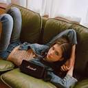 ALTAVOZ MARSHALL MIDDLETON BLACK %%%amp; BRASS