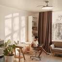 VENTILADOR TECHO U.BLUE DUSTER 7042W RETRAC DC BCO