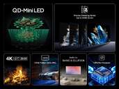 TV TCL 65%%%quot; 65C7K UHD MINILED GOOGLETV 144HZ B%%%amp;O