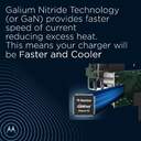 CARGADOR MOTOROLA 1XUSB C DE 125W CABLE USB C 1M