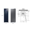 FRI. SAMSUNG RR39A746341/ES 185x60 1P NF GLAM NAVY