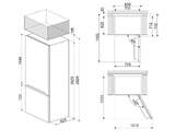 FRICOM. SMEG FC48XDNE 192X70X712 INOX NF