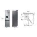 FRICOM. SAMSUNG RB38T655DS9 203x60 NF INOX DISPENS