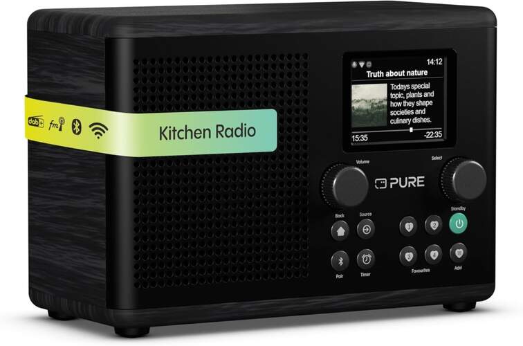 Radio Pure Classic H4i Negro Ceniza