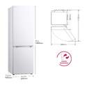 FRICOM. LG GBV5140DSW 186x60 BCO METALF