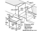 HORNO BOSCH HBB578BS6 PIRO CRIST NEGRO INOX CARRO