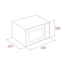 MICR. TEKA MWEFS25G 25L GRILL INOX 112240006