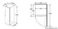 CONG.VER BALAY 3GFE553WE 186x60 242L BCO