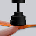 VENTILADOR TECHO UFESA TIBET ROBLE 3A 132CM 40W