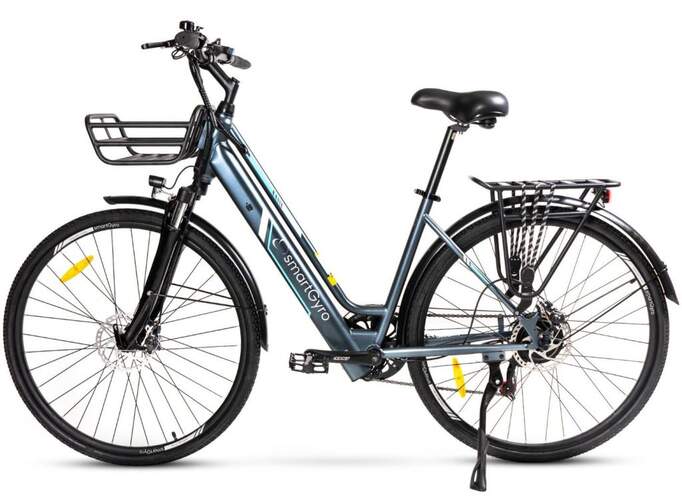 Bicicleta el&eacute;ctrica SmartGyro Sunset Titanium