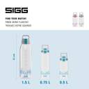 BOTELLA SIGG TOTAL CLEAR ONE MYPLANET AQUA 0.5L