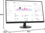 MONITOR LENOVO 31,5%%%quot; D32-U40 4K UHD 2xHDMI DP