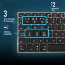 TECLADO NGS FORTUNE-BT MULTIDISPOSITIVO ALUMINO