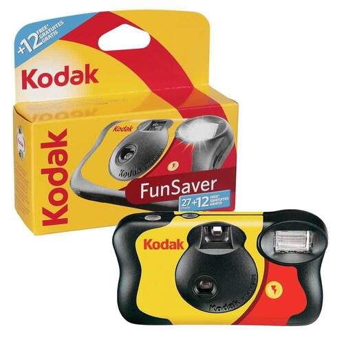 Cámara Kodak Fun desechable