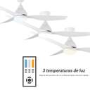 VENTILADOR TECHO SULION NINA 26W 132CM BCO