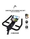 BICICLETA ESTATICA HEAD H9301P SMART CON APP NEGRA