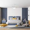 VENTILADOR TECHO CRISTAL STEL EVO MINI RGB RETRAC