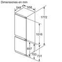 FRICOM. BOSCH KIN86ADD0 177x56 INTEGRABLE