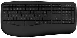 Teclado Inalámibrico Phoenix K201 Negro