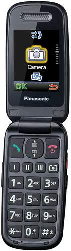 SeniorPhone Panasonic KX-TU456EX Rojo