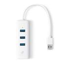 ADAPTADOR TP-LINK UE300 3xUSB 1x ETHERNET GIGABIT