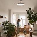 VENTILADOR TECHO U.BLUE DUSTER 7042W RETRAC DC BCO