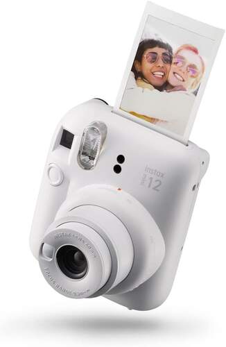 Cámara Fujifilm Instax Mini 12 Blanca