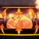 HORNO SOBREMESA CECOTEC BAKE%%%amp;TOAST 23L WHITE 3812