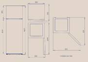 FRI. ARTICA AFE2P14355L206B 143x55 2P CICLICO BCO