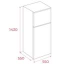 FRI. TEKA RTF2510 143x55 2P BCO