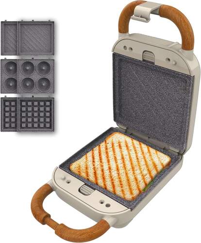 Sandwichera Cecotec Rock'nToast Retro One 1309