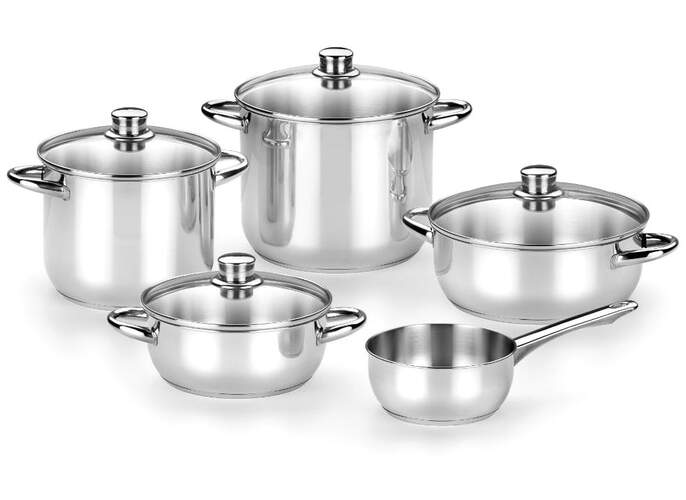Batería Cocina Monix Óptima 5 piezas