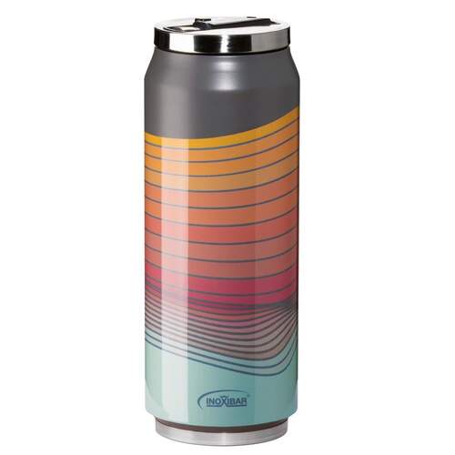 Termo de líquidos Inoxibar 61261 Red Waves