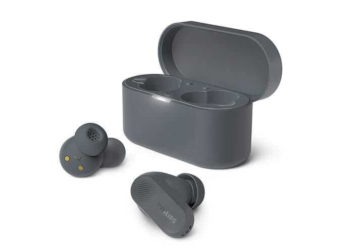 Auriculares Philips TAT3509GY Gris