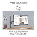 MONITOR MSI 23,8%%%quot; PRO MP241X FHD 75HZ HDMI VGA