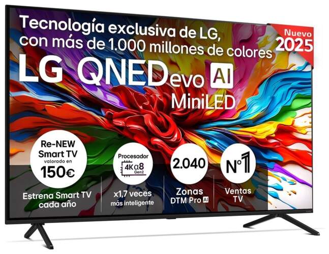 TV LG 65" MiniLED 65QNED92A6A