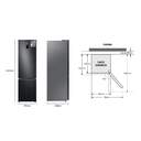 FRICOM. SAMSUNG RB38T776CB1 203x60  NF GRAF