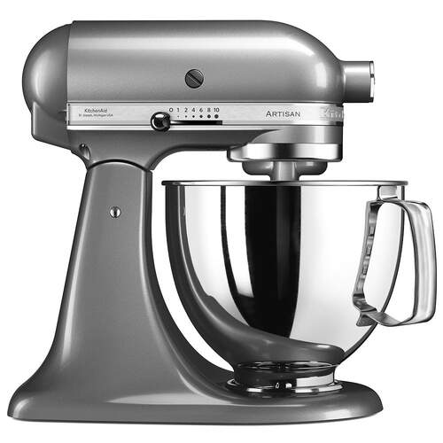 Robot Cocina KitchenAid 5KSM125ECU Artisan Plata