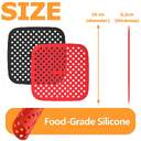 BASE SILICONA AIRFRYER NK-HOCO32006 CUADRADA 18,6