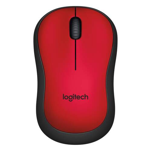 Ratón Inalámbrico Logitech M220 Silent Rojo