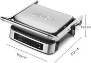 GRILL UFESA EVEREST 2000W 180%%%#186; DIGITAL 29X23,2CM