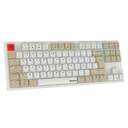 TECLADO PHOENIX ROYAL TKL MECANICO GAMING BLANCO