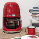 CAFET. GOTEO SMEG DCF02RDEU 1,4L 1050W BCO