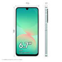 SMARTPHONE SAMSUNG A26 5G 8/256 6,7%%%quot; LIGHT GREEN
