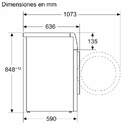 LVD. BALAY 3TS495X 9K 1400R INOX