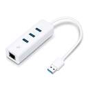 ADAPTADOR TP-LINK UE300 3xUSB 1x ETHERNET GIGABIT