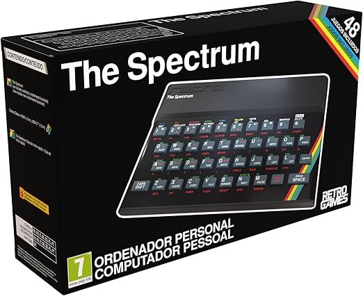 Consola Juegos Retro The Spectrum